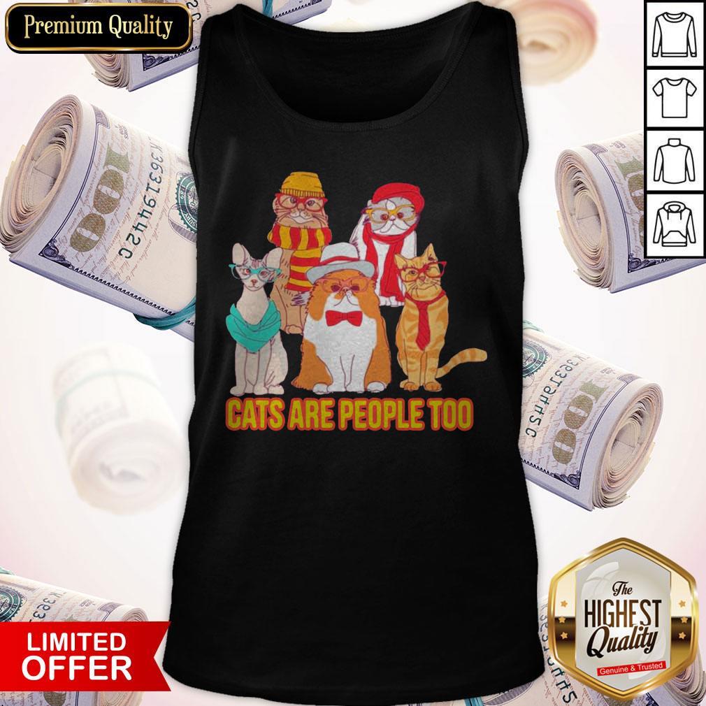 Nice Cats Are People Too Shirt - Image 4