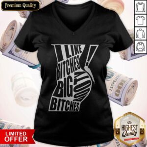 Alternative view of Top Real Men Like Big Booty Bitches Shirt