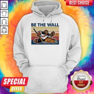 Alternative view of Awesome Hockey Be The Wall Vintage Retro Shirt