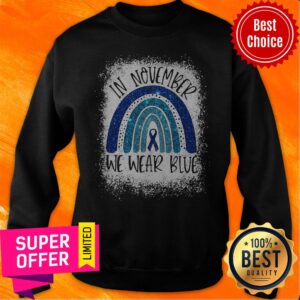 Alternative view of Top In November We Wear Blue Diabetes Awareness Shirt