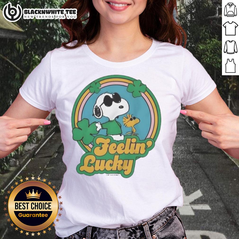 Pretty Peanuts Shamrock Feeling Lucky T-Shirt - Image 3
