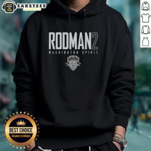 Alternative view of Hot Rodman2 Washington Spirit T-Shirt