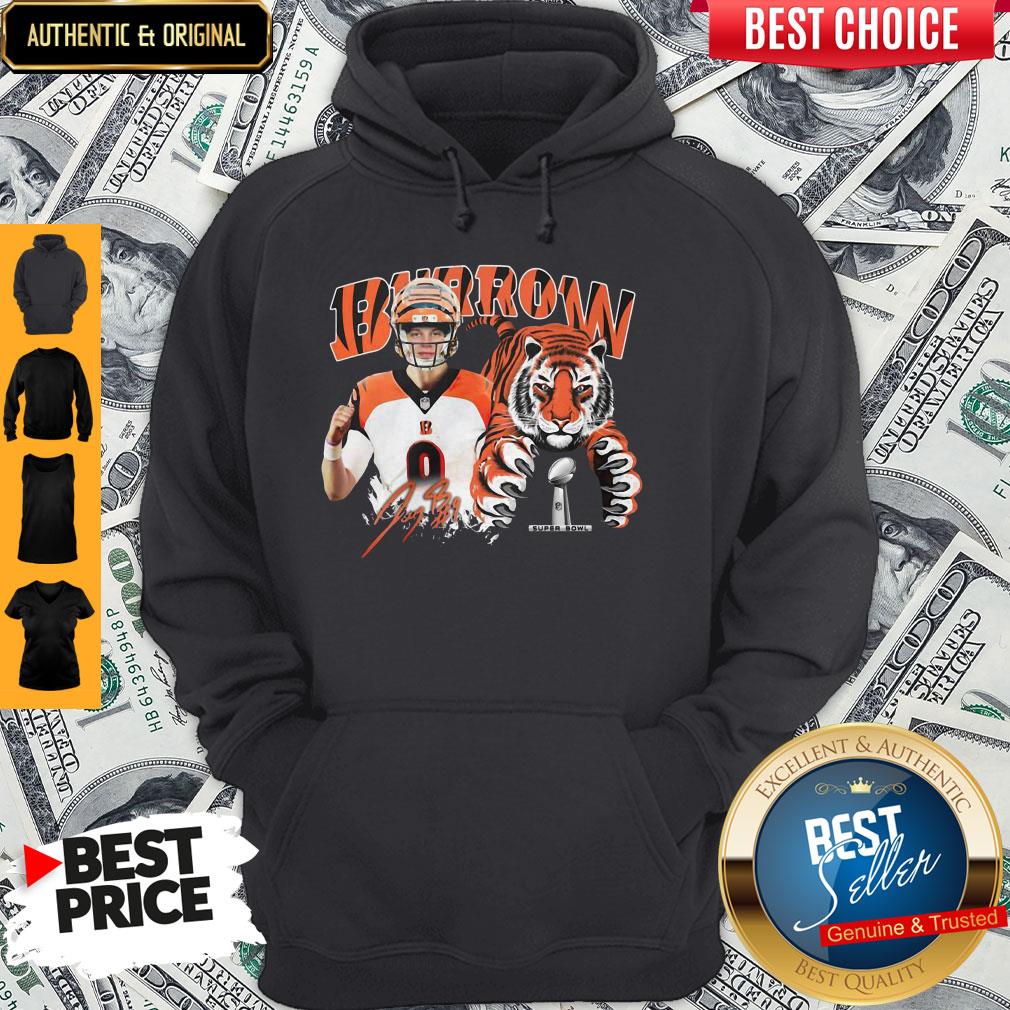 Funny Cincinnati Bengals 9 Joe Burrow Super Bowl Champions T-Shirt - Image 5