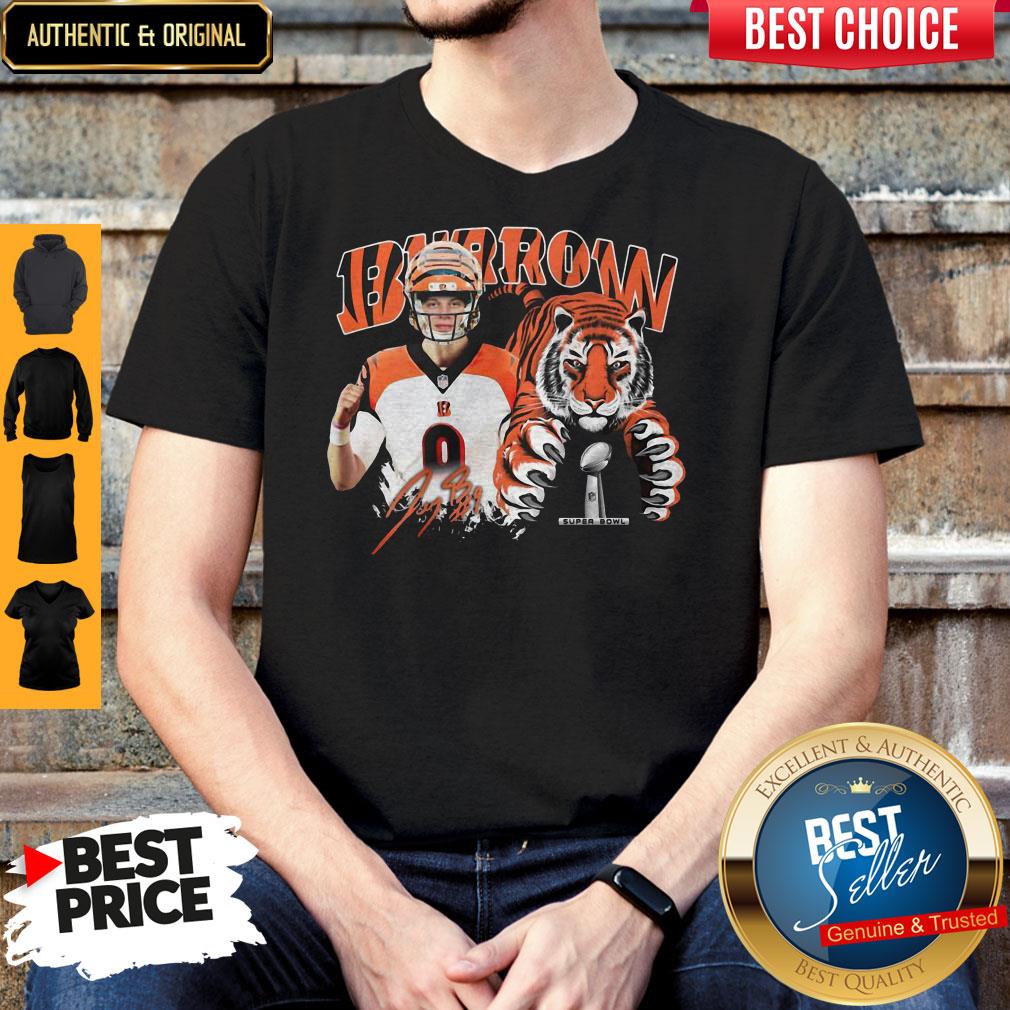 Funny Cincinnati Bengals 9 Joe Burrow Super Bowl Champions T-Shirt