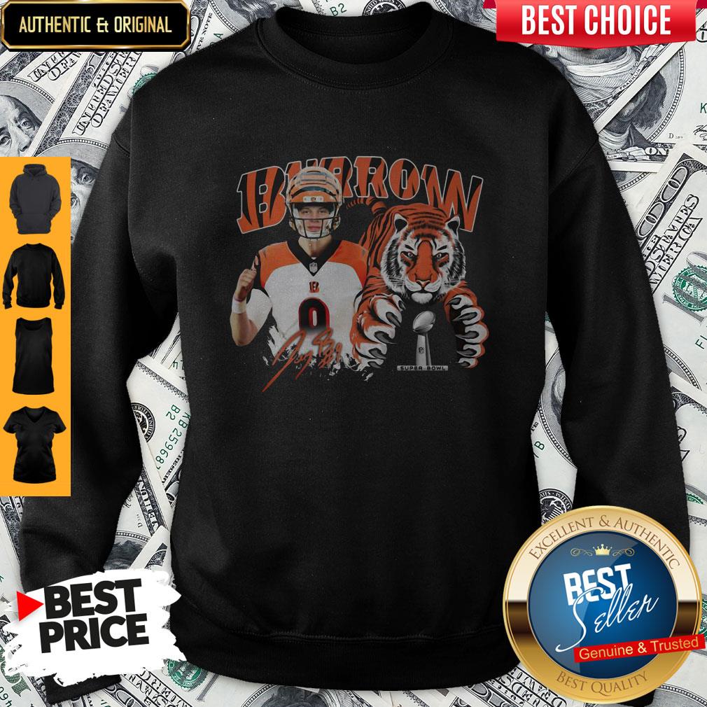 Funny Cincinnati Bengals 9 Joe Burrow Super Bowl Champions T-Shirt - Image 4