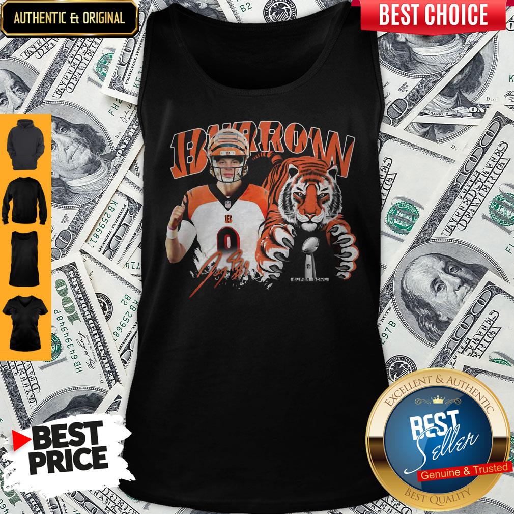 Funny Cincinnati Bengals 9 Joe Burrow Super Bowl Champions T-Shirt - Image 3