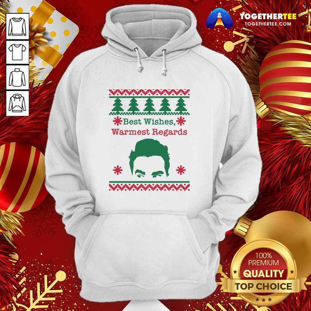 Hot Best Wishes Warmest Regards David Rose Funny Rose Family Schitts Creek Ugly Christmas Shirt - Image 5