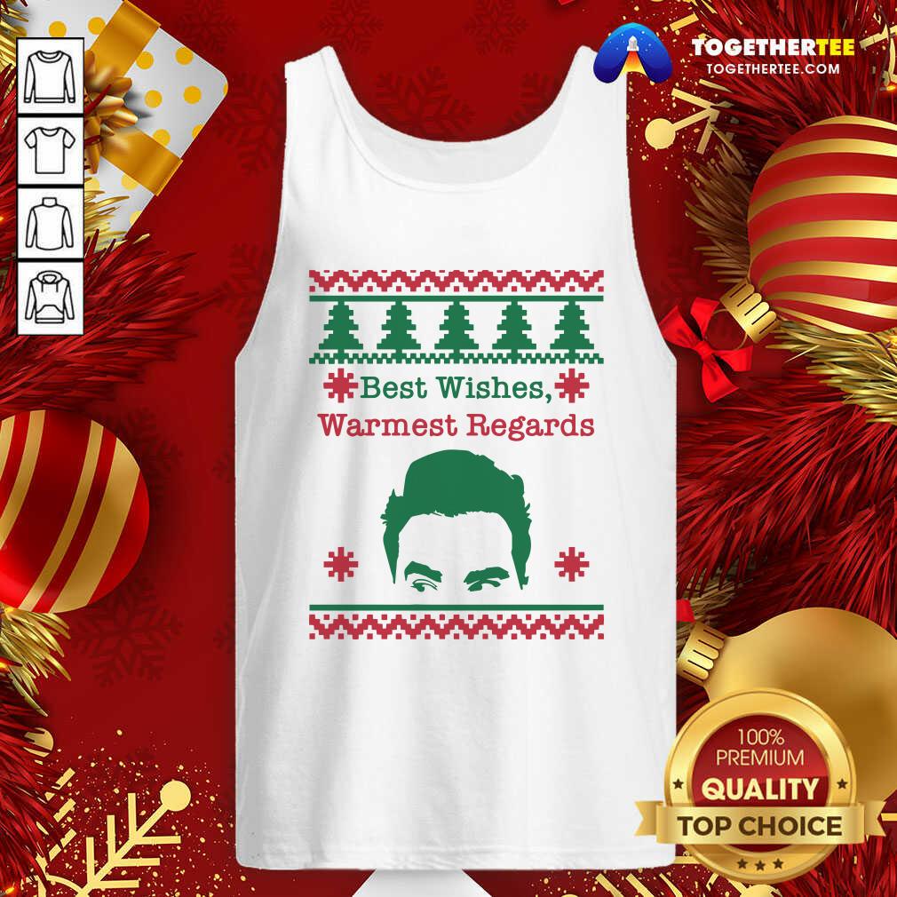Hot Best Wishes Warmest Regards David Rose Funny Rose Family Schitts Creek Ugly Christmas Shirt - Image 3
