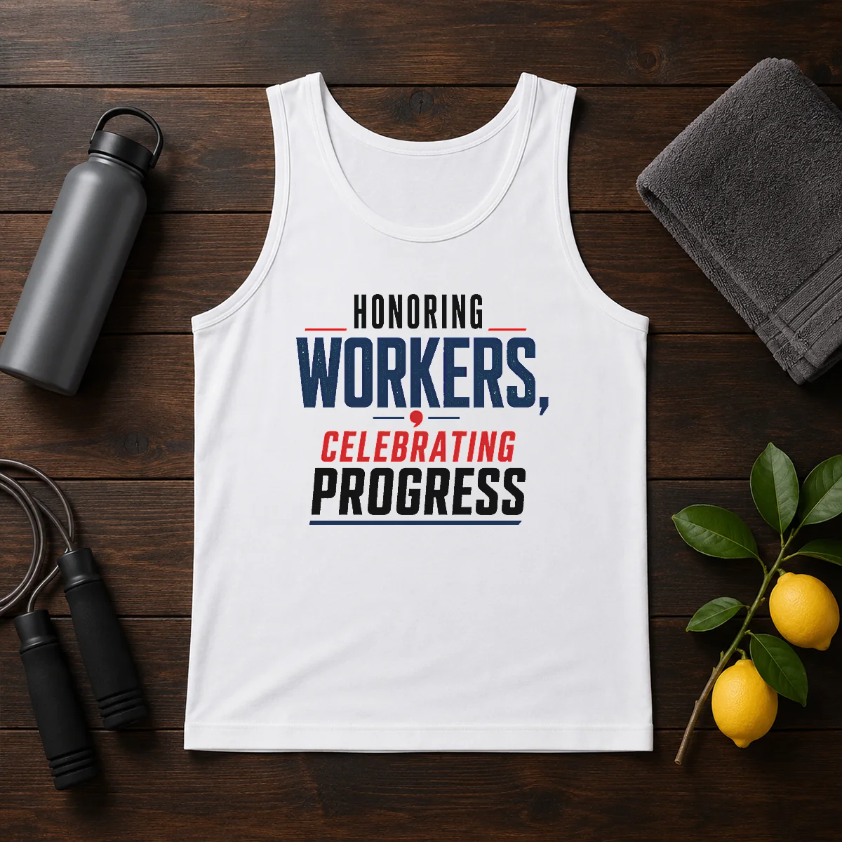 Awesome Labour Day Celebration Honoring Workers Minimalist Shirt - Image 3