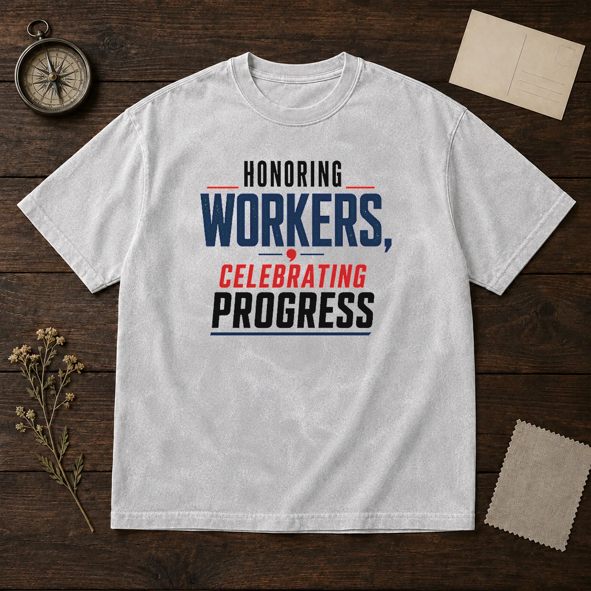 Awesome Labour Day Celebration Honoring Workers Minimalist Shirt - Image 8