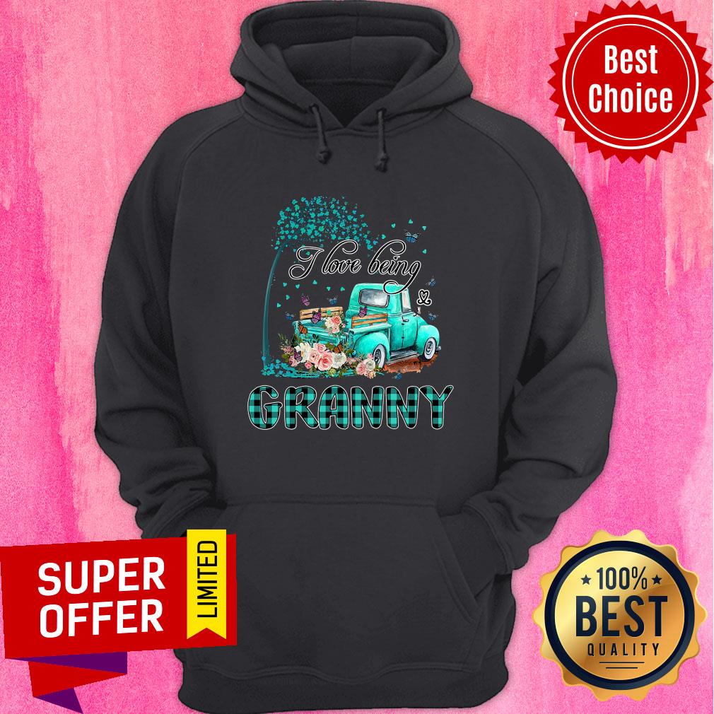 I Love Being Truck Granny Shirt - Image 2