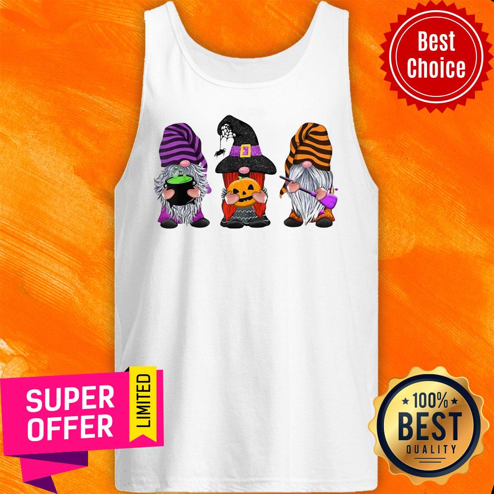 Nice Halloween Gnomes Autumn Pumpkin Fall Shirt - Image 4