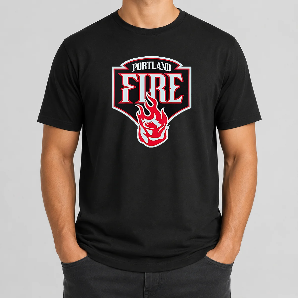 Premium Portland Fire Logo Shirt