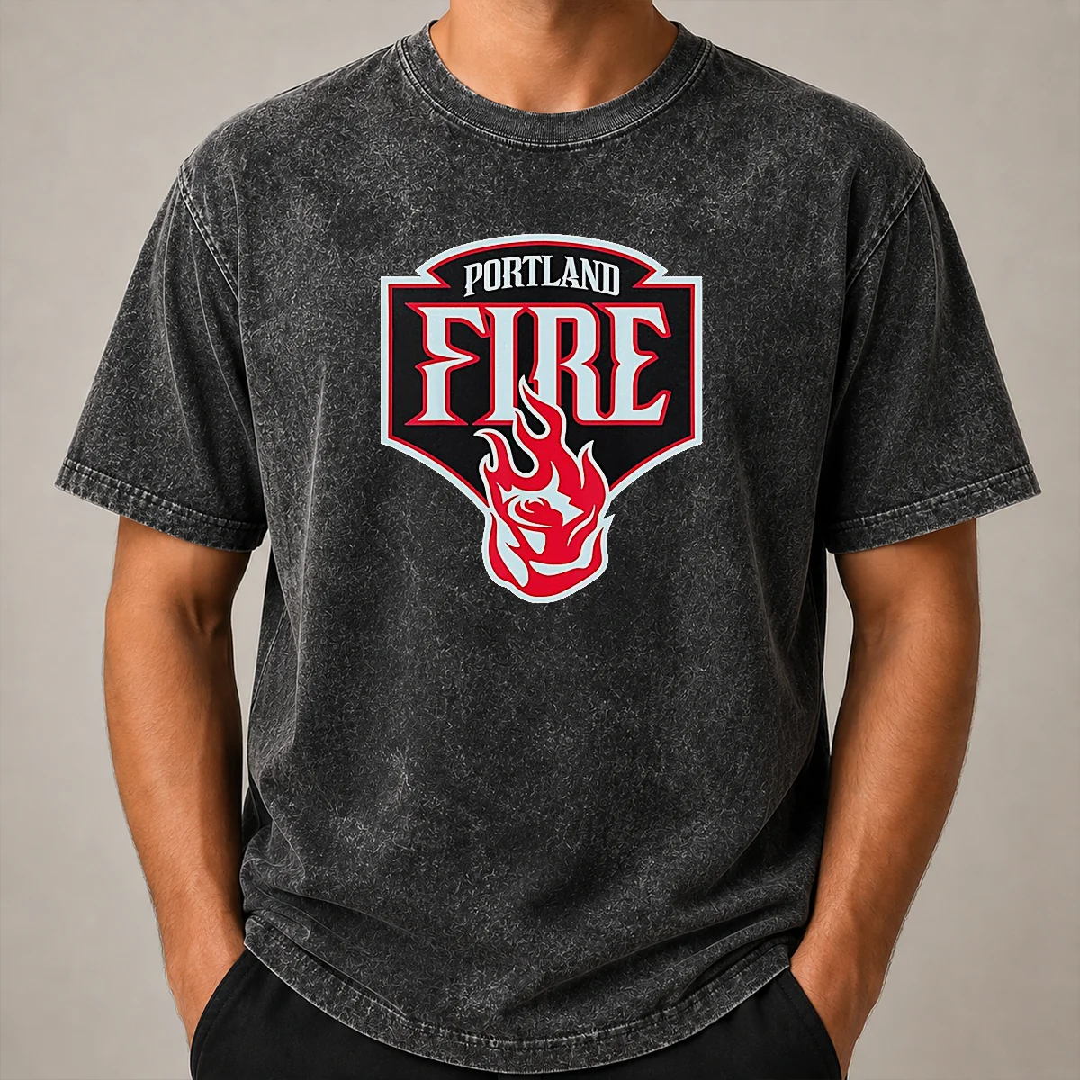 Premium Portland Fire Logo Shirt - Image 8