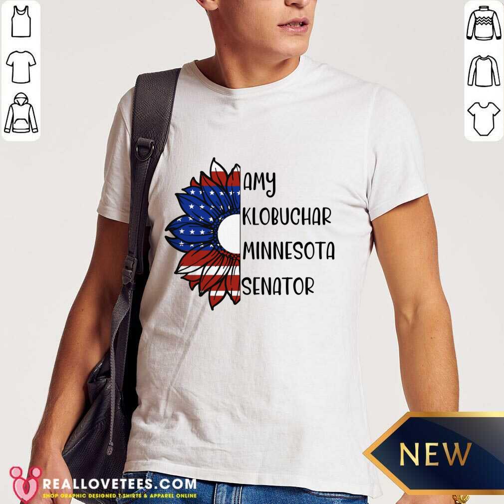 Amy Klobuchar Minnesota Senator American Flag Shirt