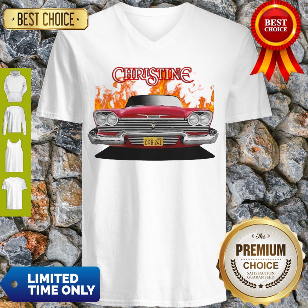 Awesome Plymou Thfront Red Christine Shirt - Image 3