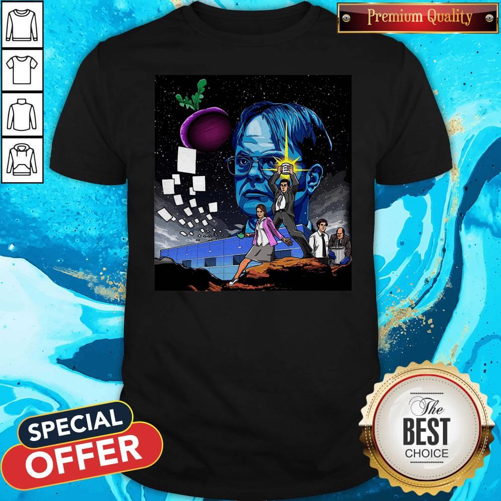 Pretty The Office Characters Star Wars Mashup Shirt