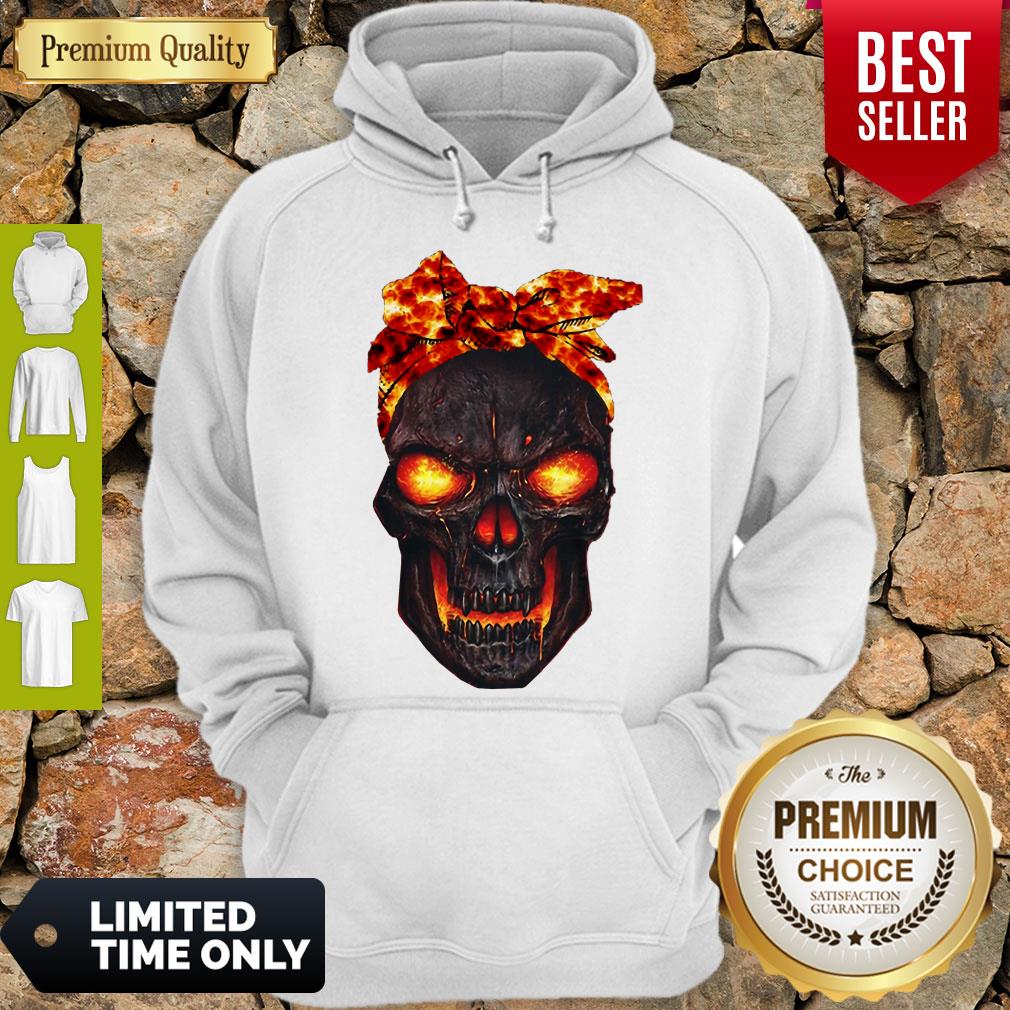 Awesome Lava Skull Bow Shirt - Image 3