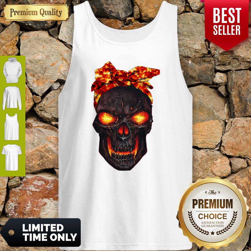 Awesome Lava Skull Bow Shirt - Image 5