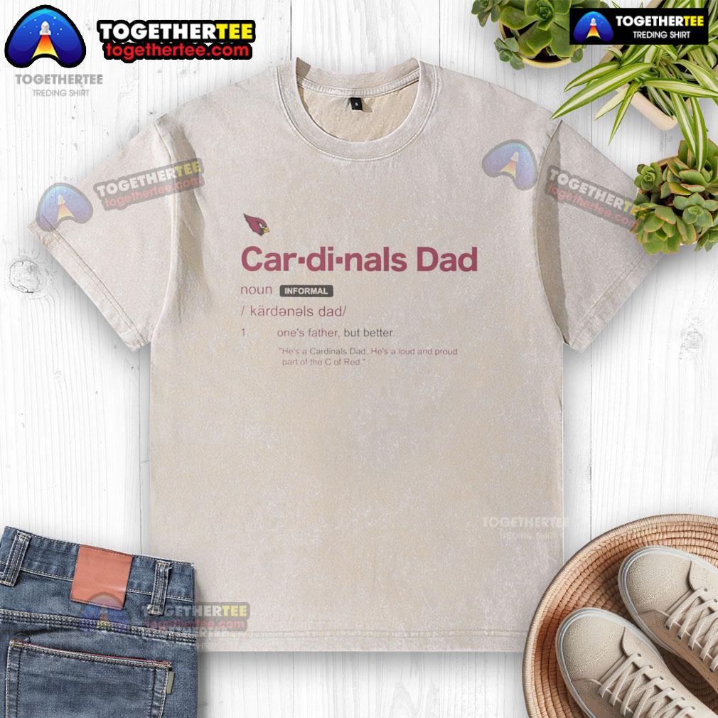 Awesome Arizona Cardinals Dad Definition T-Shirt - Image 6