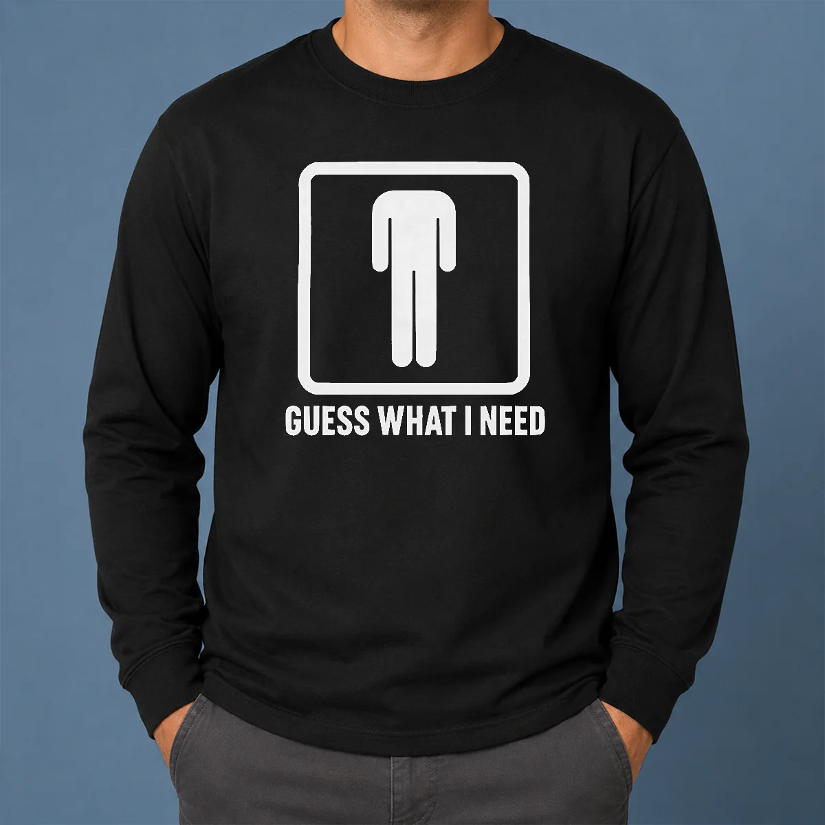 Nice Guess What I Need Man Silhouette Shirt - Image 6