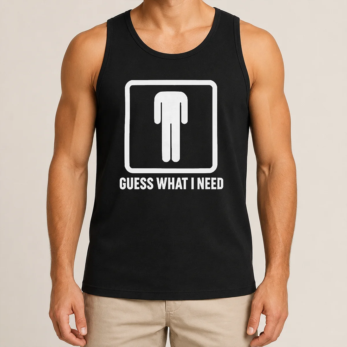 Nice Guess What I Need Man Silhouette Shirt - Image 3