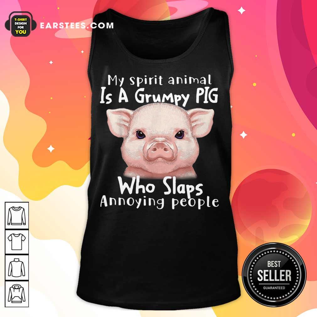 Nice My Spirit Animal Is A Grumpy Pig Shirt - Image 2