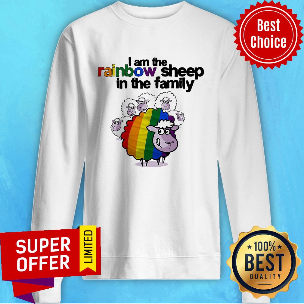 Premium Lgbt I Am The Rainbow Sheep In The Family Shirt - Image 2