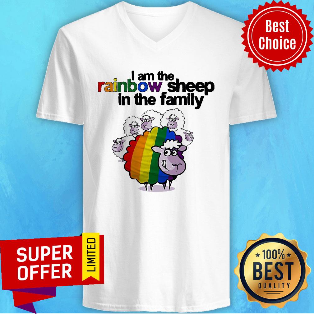 Premium Lgbt I Am The Rainbow Sheep In The Family Shirt - Image 4