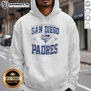 Alternative view of Awesome San Diego Padres Major League Baseball Cooperstown Diamond T-Shirt