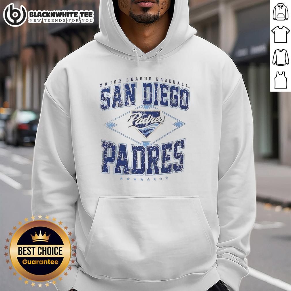 Awesome San Diego Padres Major League Baseball Cooperstown Diamond T-Shirt - Image 2