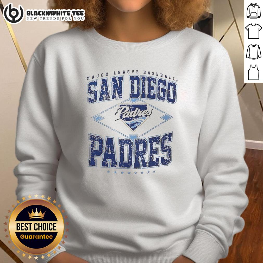 Awesome San Diego Padres Major League Baseball Cooperstown Diamond T-Shirt - Image 5