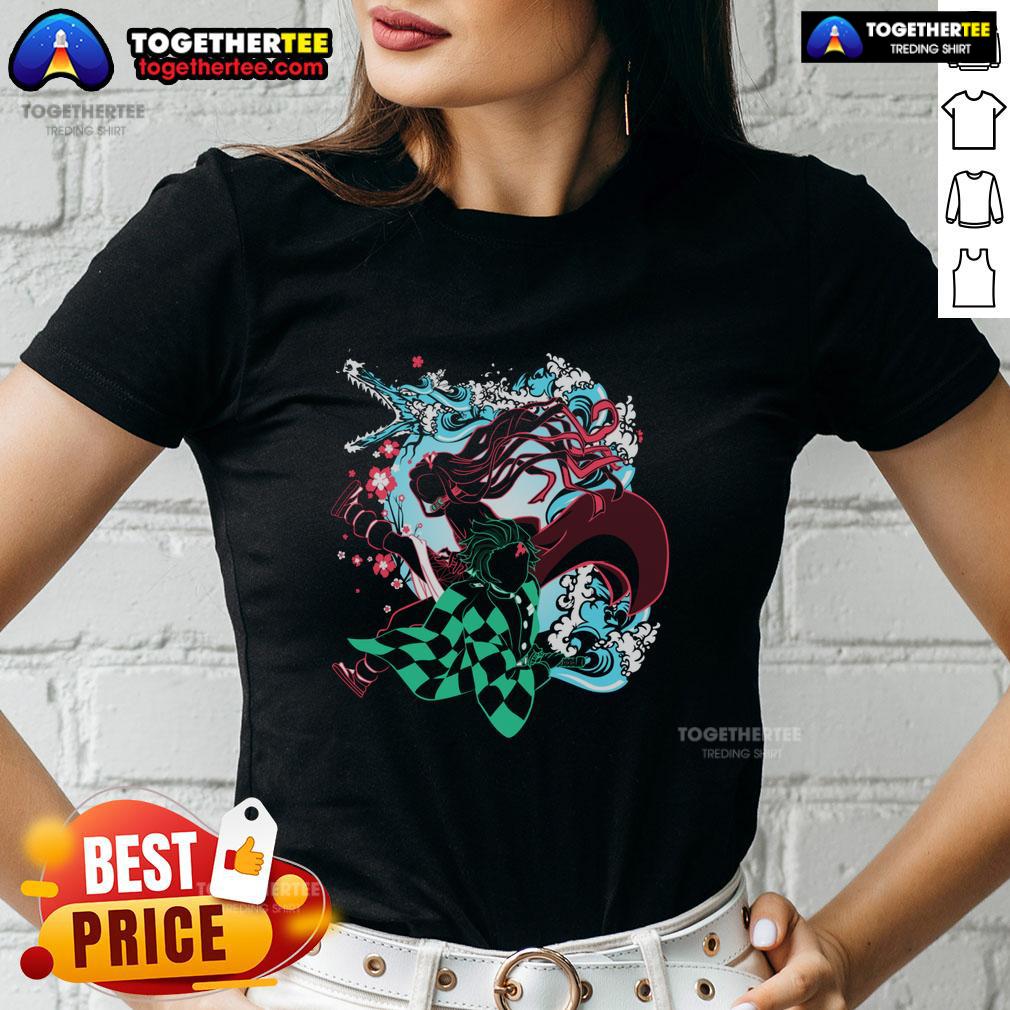 Pretty Demon Slayer Siblings T-Shirt - Image 3