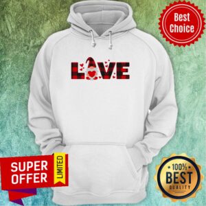 Alternative view of Funny Gnome Love Valentine Shirt