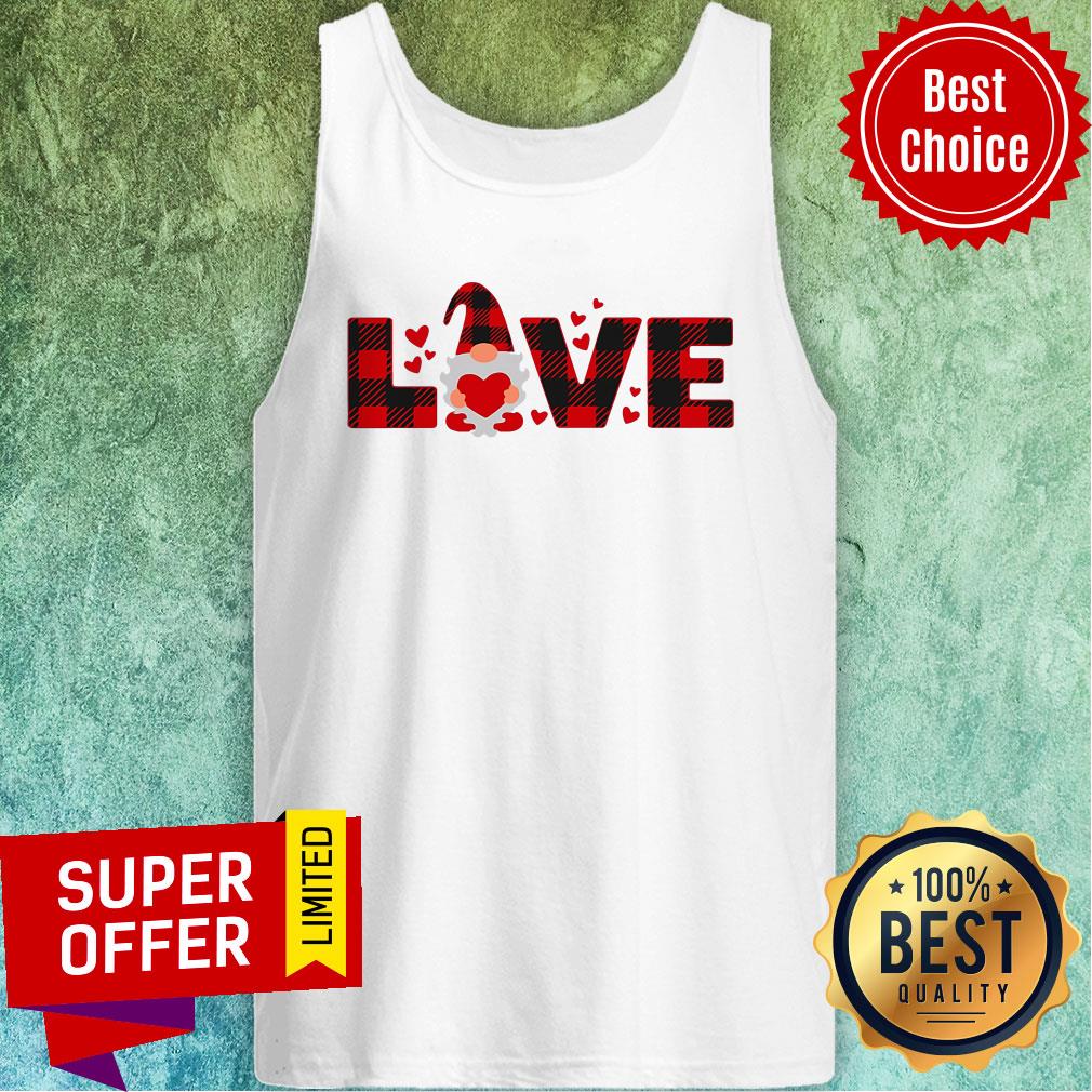 Funny Gnome Love Valentine Shirt - Image 4