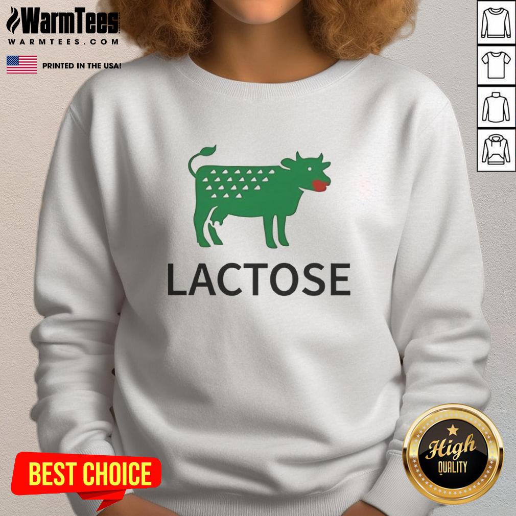 Good Lactose Cow Parody Logo T-Shirt - Image 5
