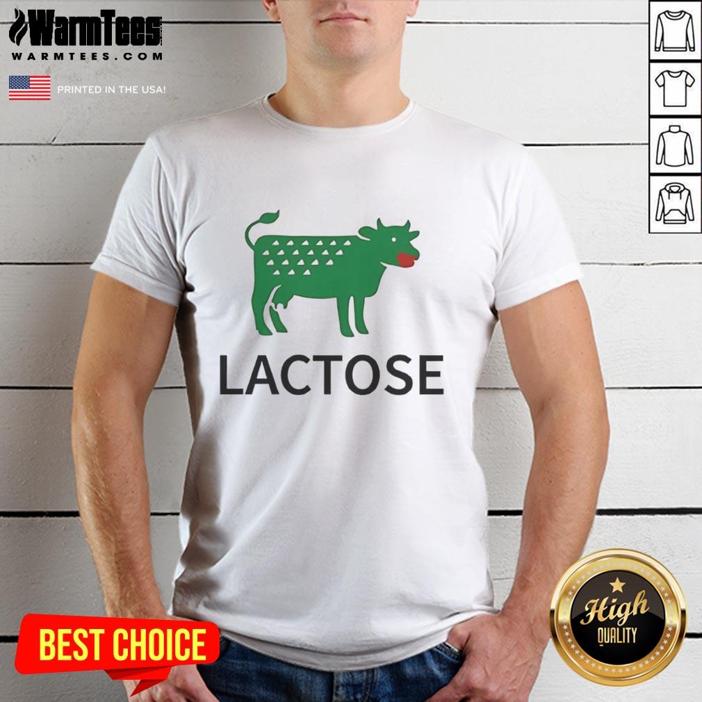 Good Lactose Cow Parody Logo T-Shirt
