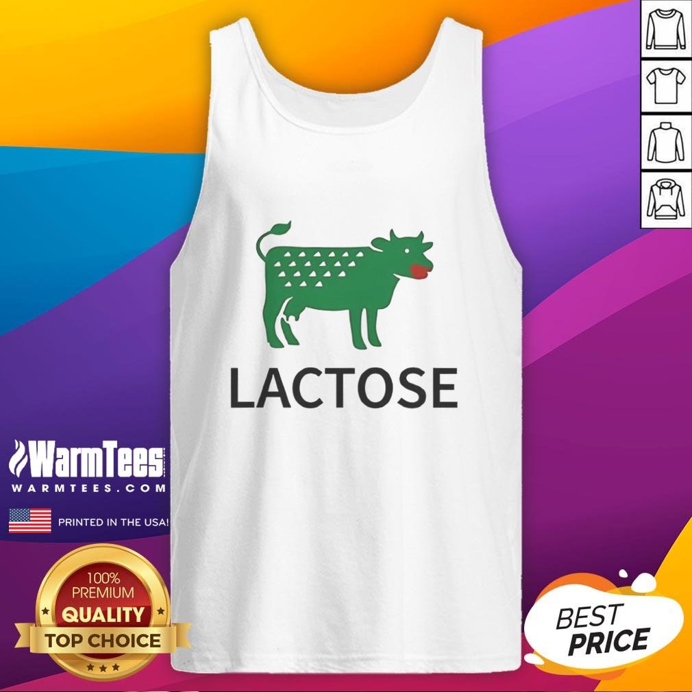 Good Lactose Cow Parody Logo T-Shirt - Image 4