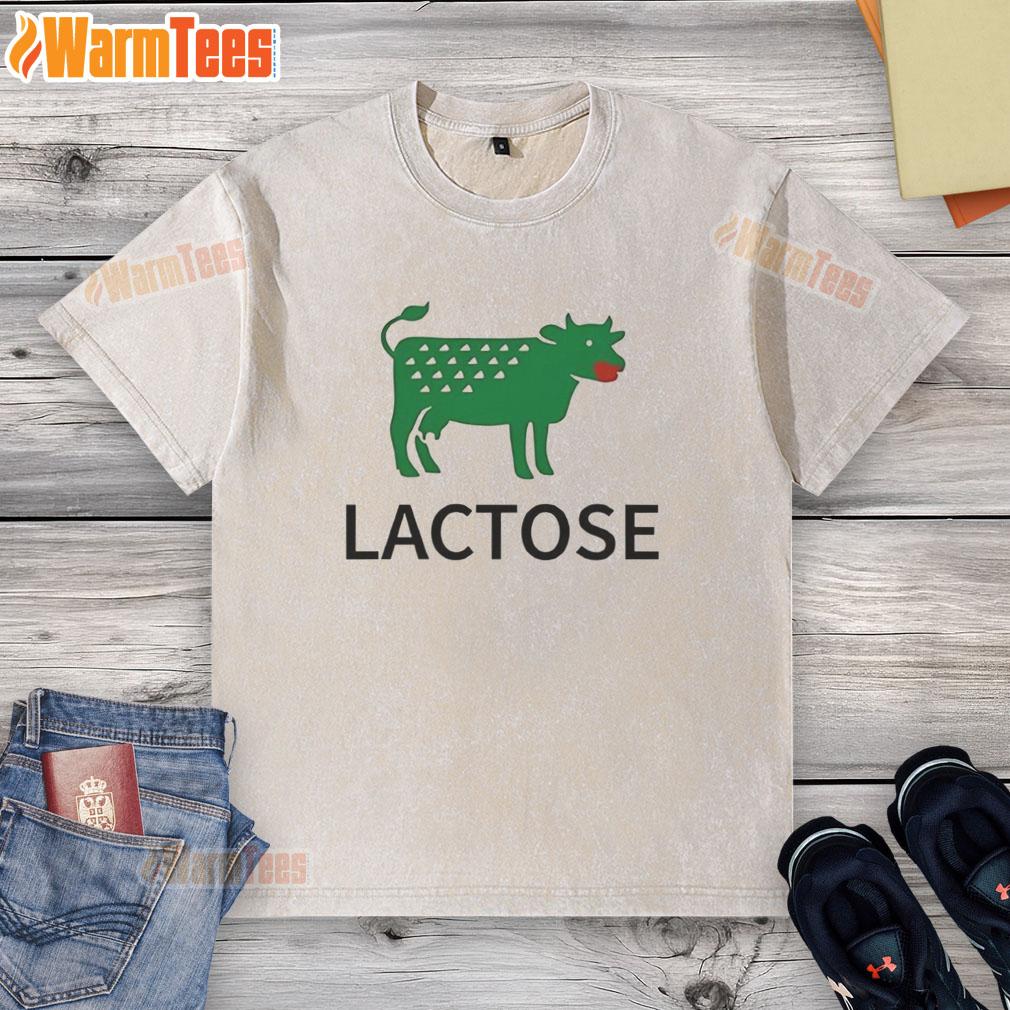 Good Lactose Cow Parody Logo T-Shirt - Image 6