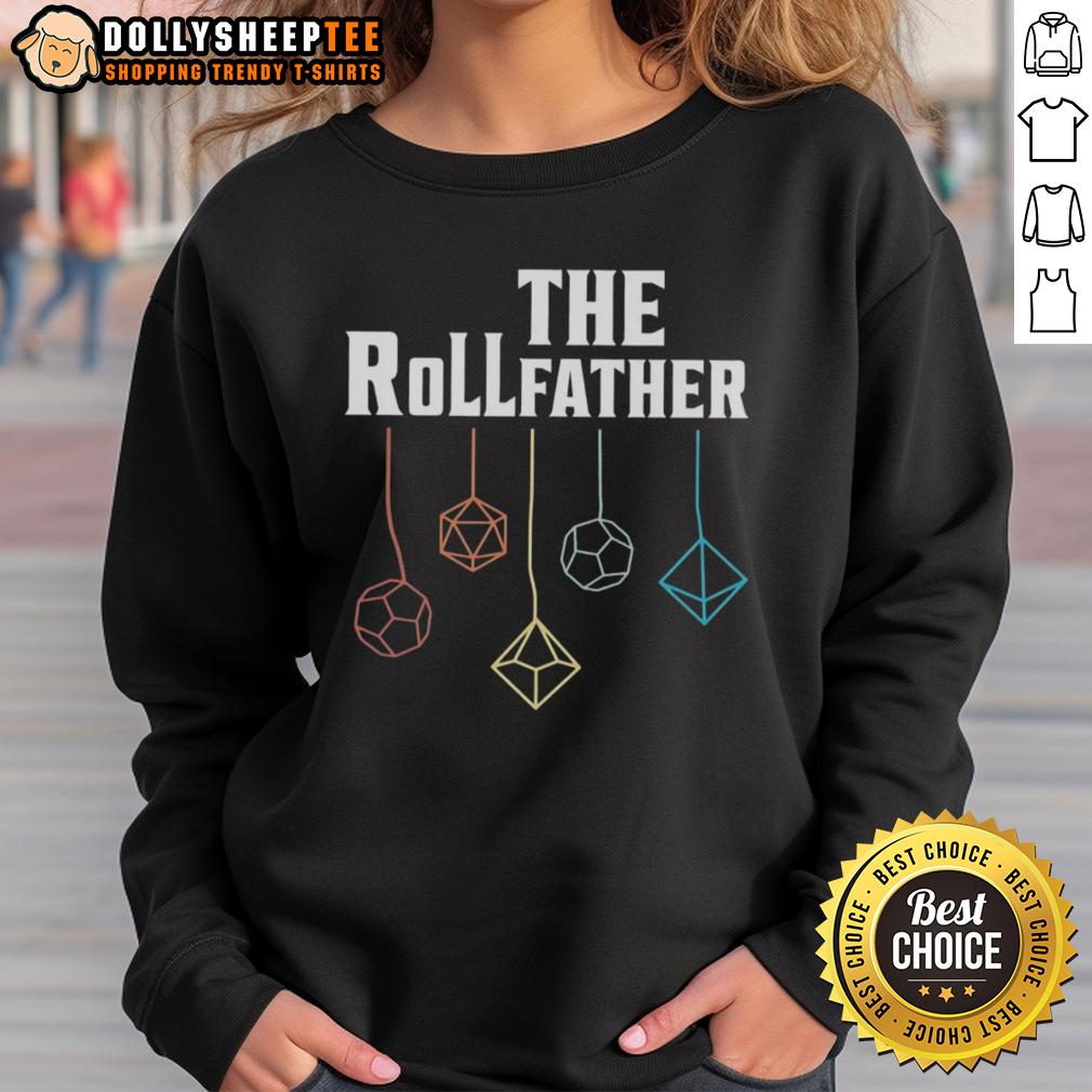 Good The Rollfather Dodecahedron Icosahedron T-Shirt - Image 5
