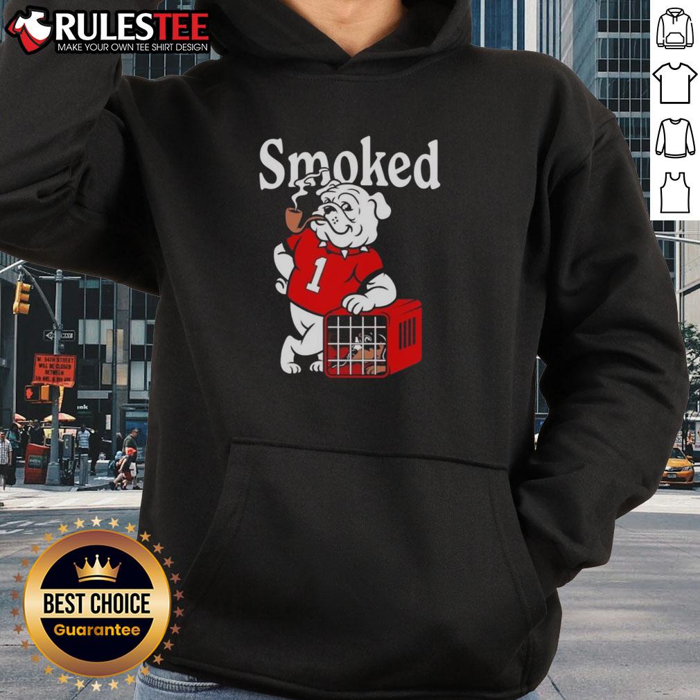 Awesome Georgia Bulldogs Vs Tennesse Volunteers Smoked T-Shirt - Image 2