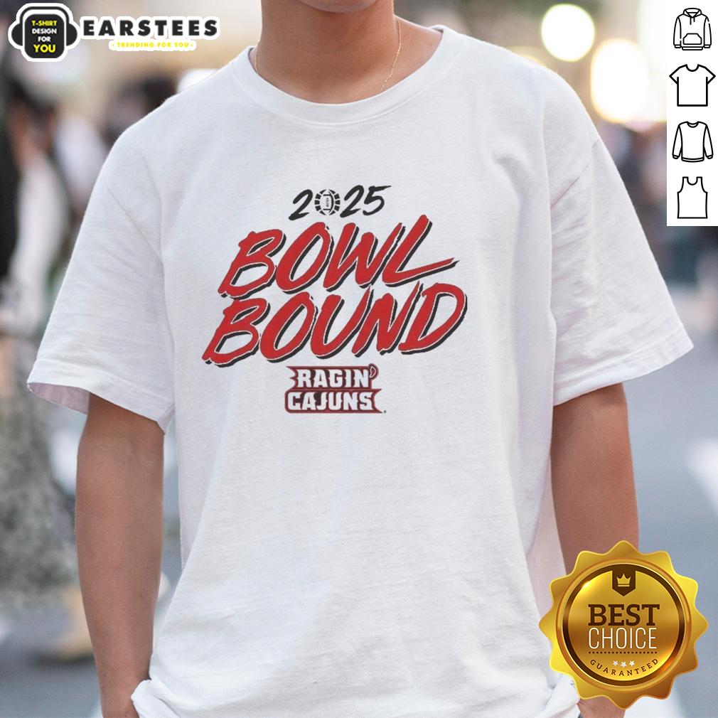 Premium Louisiana Ragin' Cajuns 2025 Bowl Bound T-Shirt
