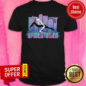 Funny Marvel Spider-Man Into The Spider-Verse Spider-Gwen Shirt