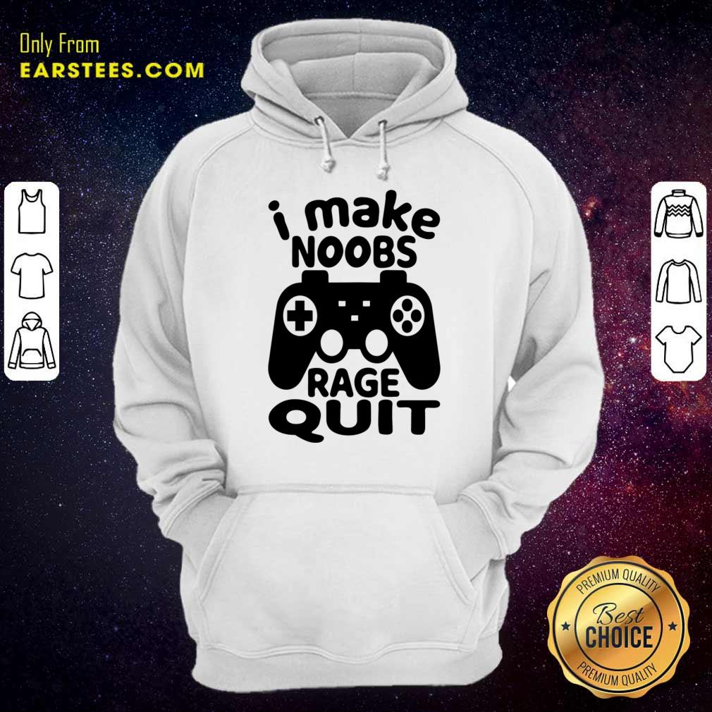 Game Console I Make Noobs Rage Quit Shirt - Image 5
