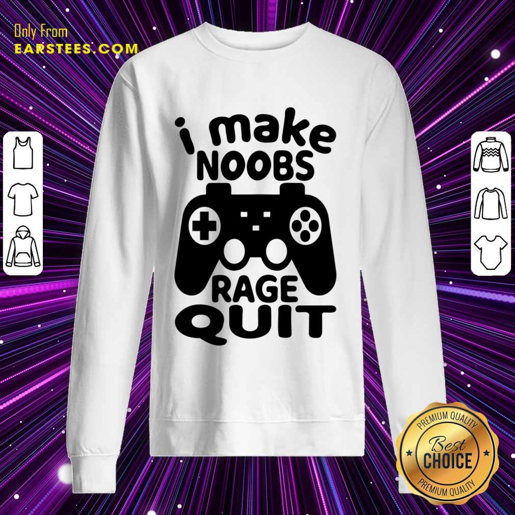 Game Console I Make Noobs Rage Quit Shirt - Image 4