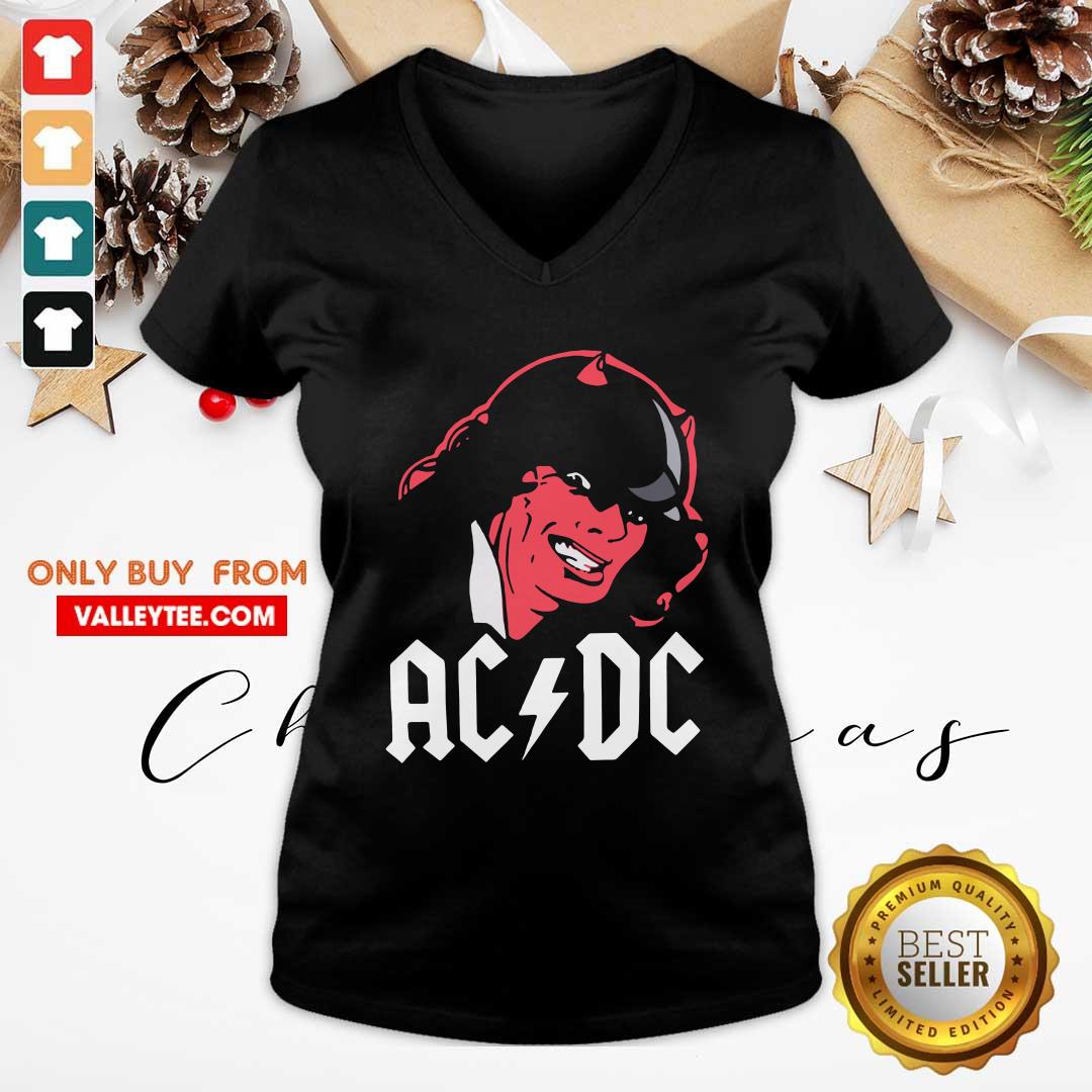 Good Quality Rock Band Red Ac Dc Shirt - Image 2