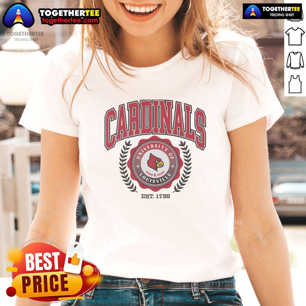 Official Louisville Cardinals Team Crest T-Shirt - Image 3