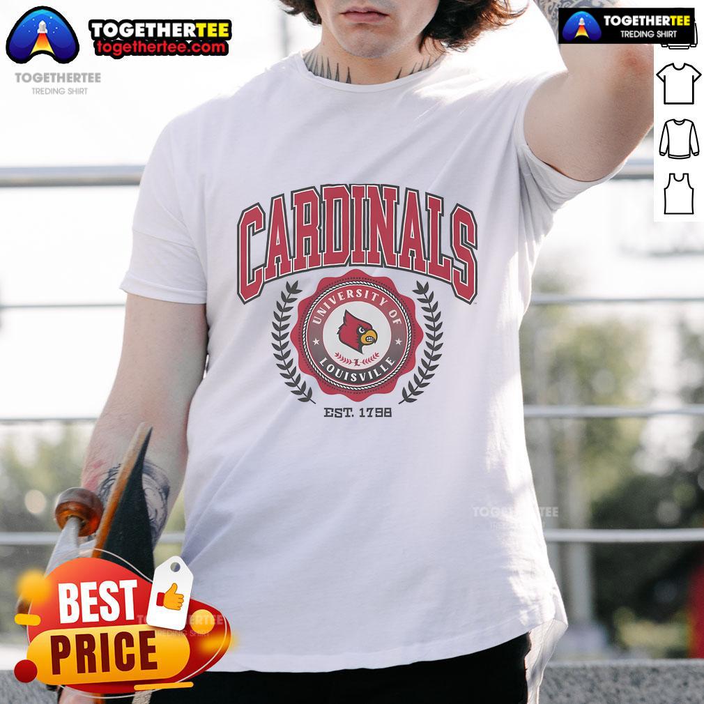Official Louisville Cardinals Team Crest T-Shirt