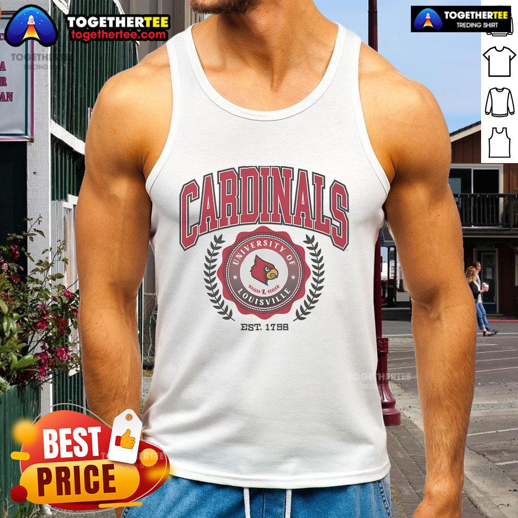 Official Louisville Cardinals Team Crest T-Shirt - Image 4