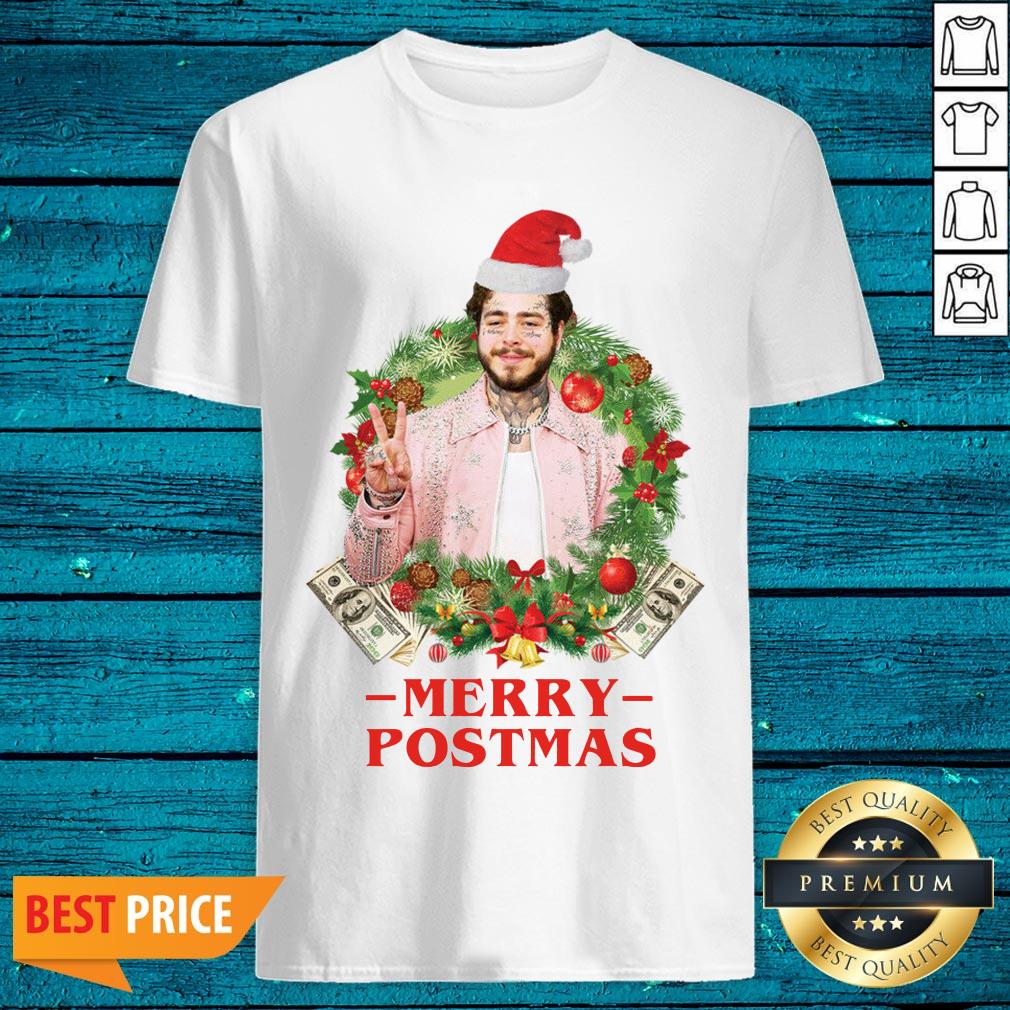 Hot Post Malone Santa Merry Postmas Sweater Shirt
